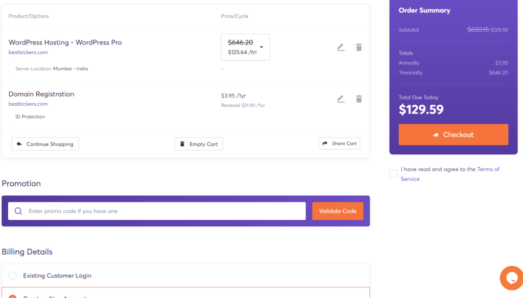 chemicloud promo Code