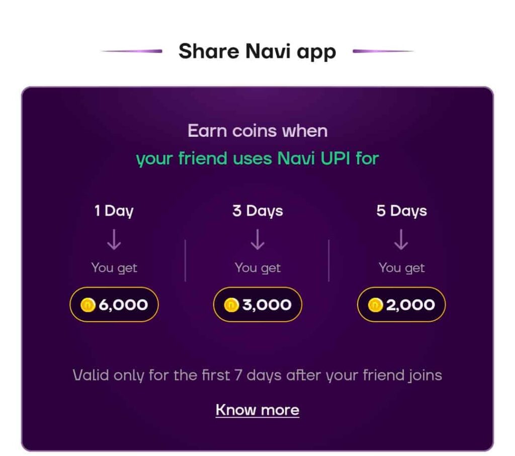 Navi Referral Code