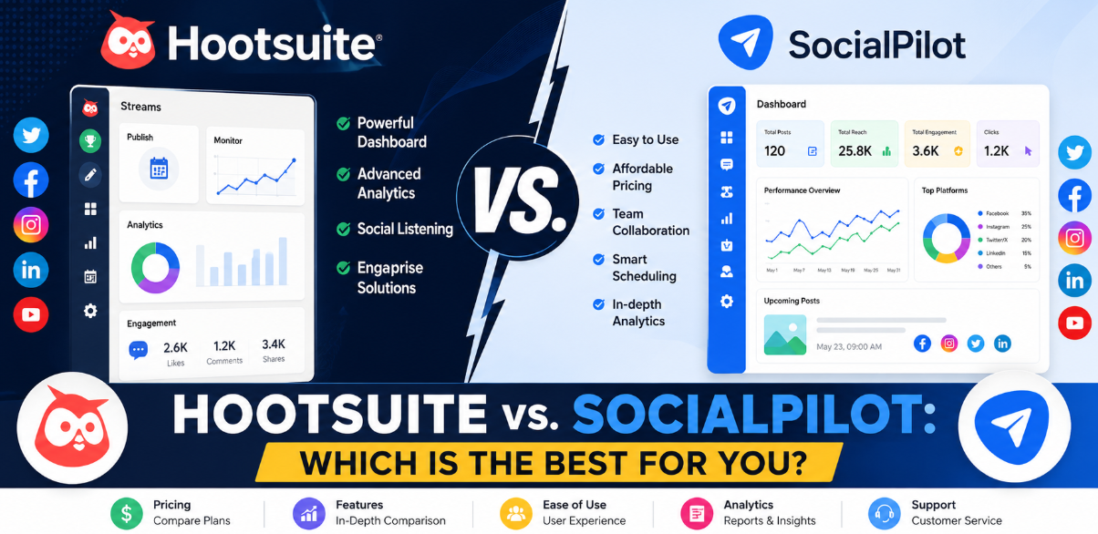Hootsuite vs. SocialPilot