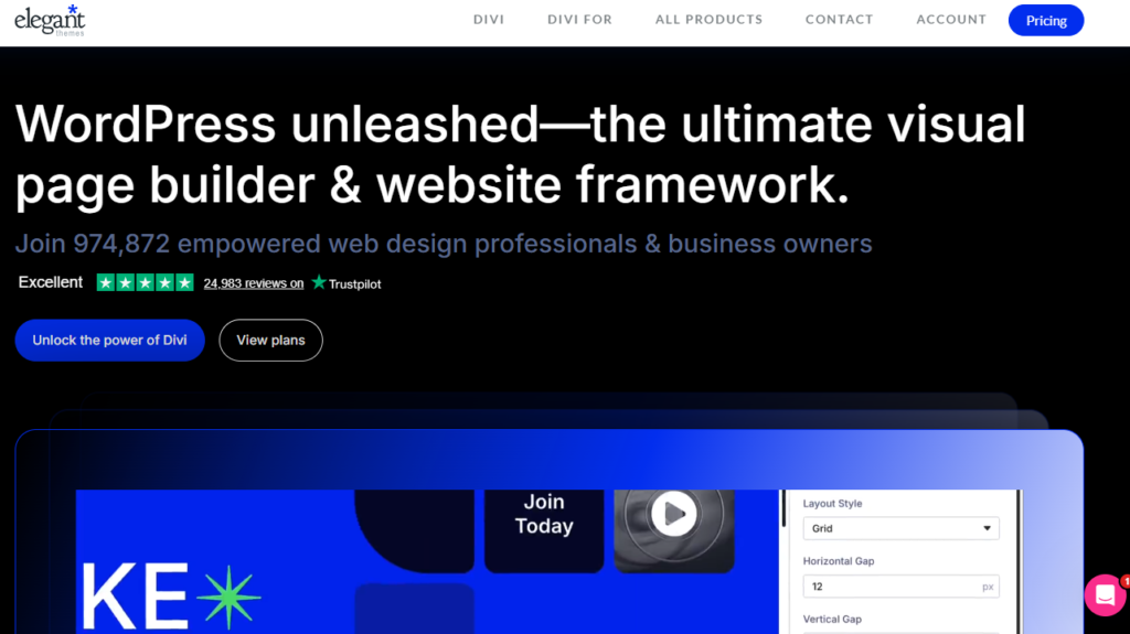 divi elegent themes